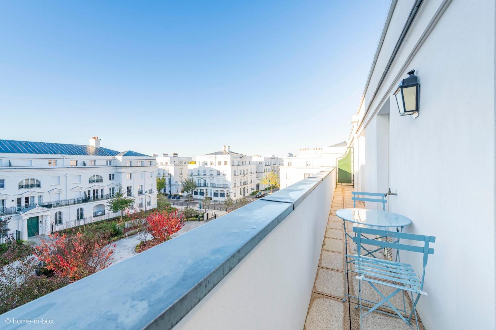 Le Cartier Appt F3, 7Mn Disneyland, Parking,Terrace Serris Luaran gambar