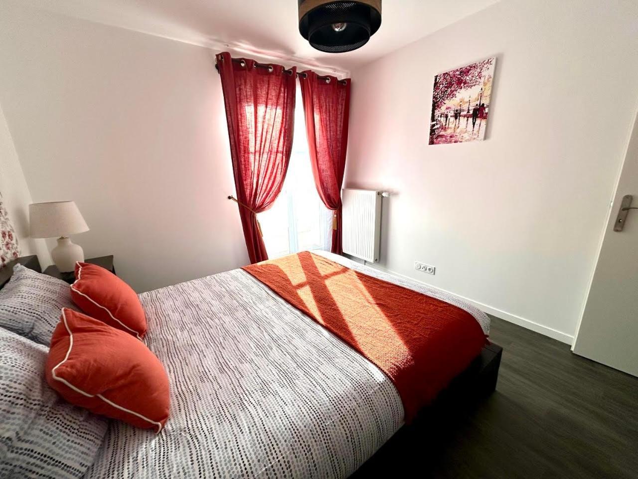 Le Cartier Appt F3, 7Mn Disneyland, Parking,Terrace Serris Luaran gambar